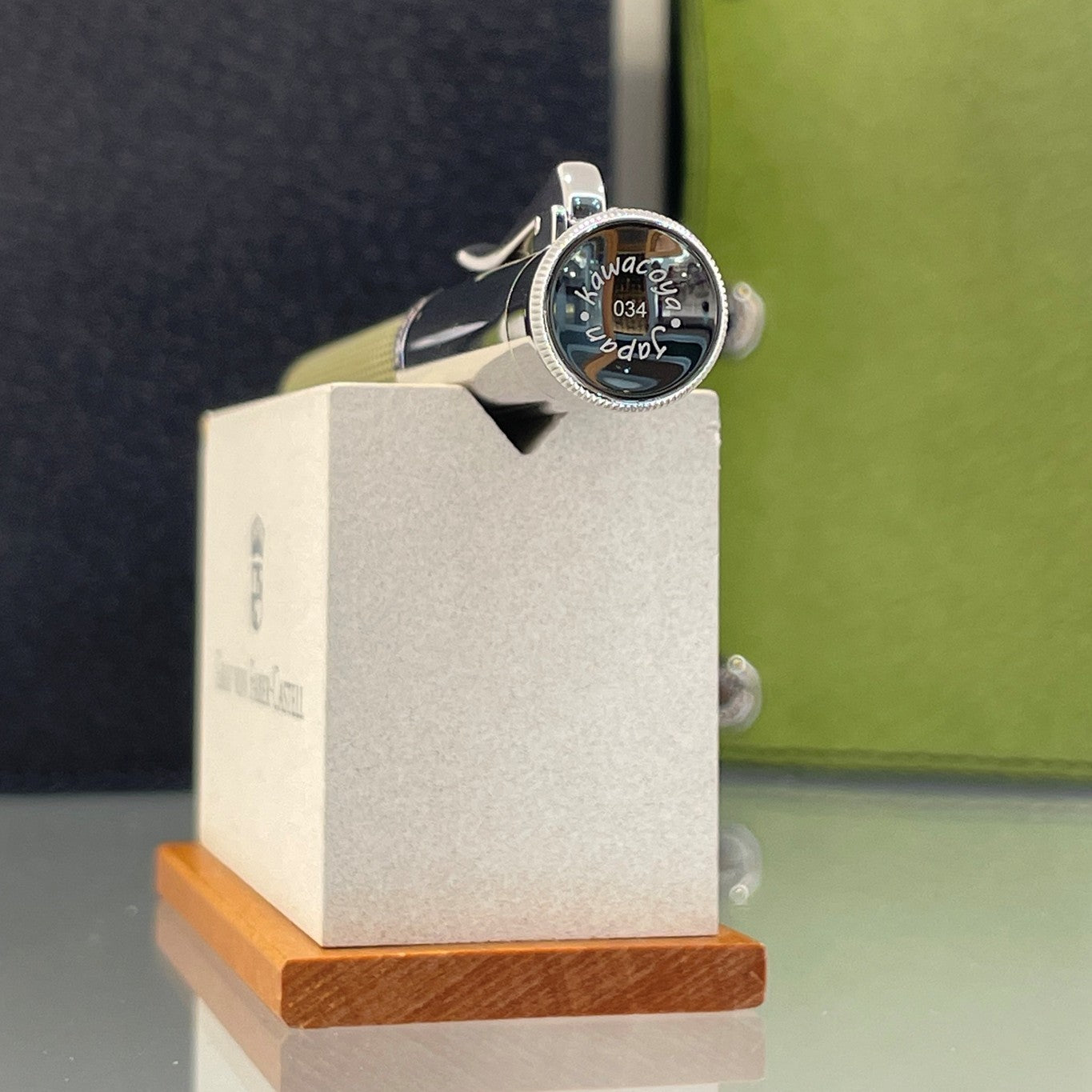 【数量限定】kawacoya × Graf von Faber-Castell 万年筆 コラボレーションセット 01オリーブ