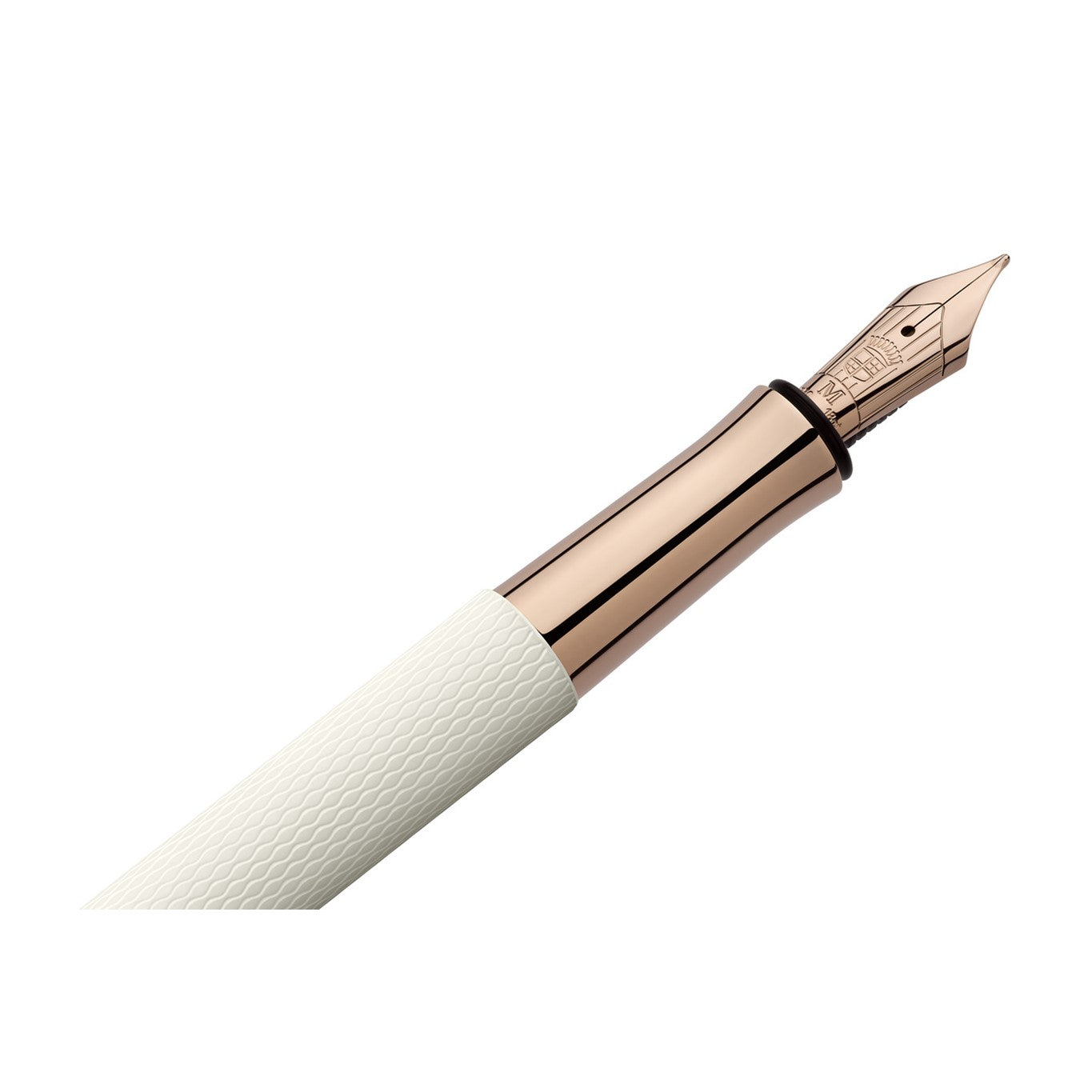 ファーバーカステル万年筆 伯爵コレクション ギロシェ シャンパンブラッシュ F FABER-CASTELL ファーバーカステル 万年筆 伯爵コレクション ギロシェ